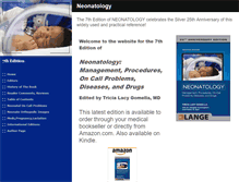 Tablet Screenshot of neonatologybook.com